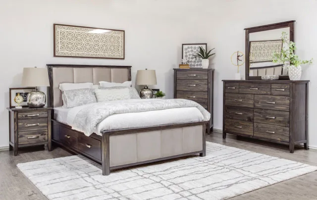 Scarlett Upholstered Bed