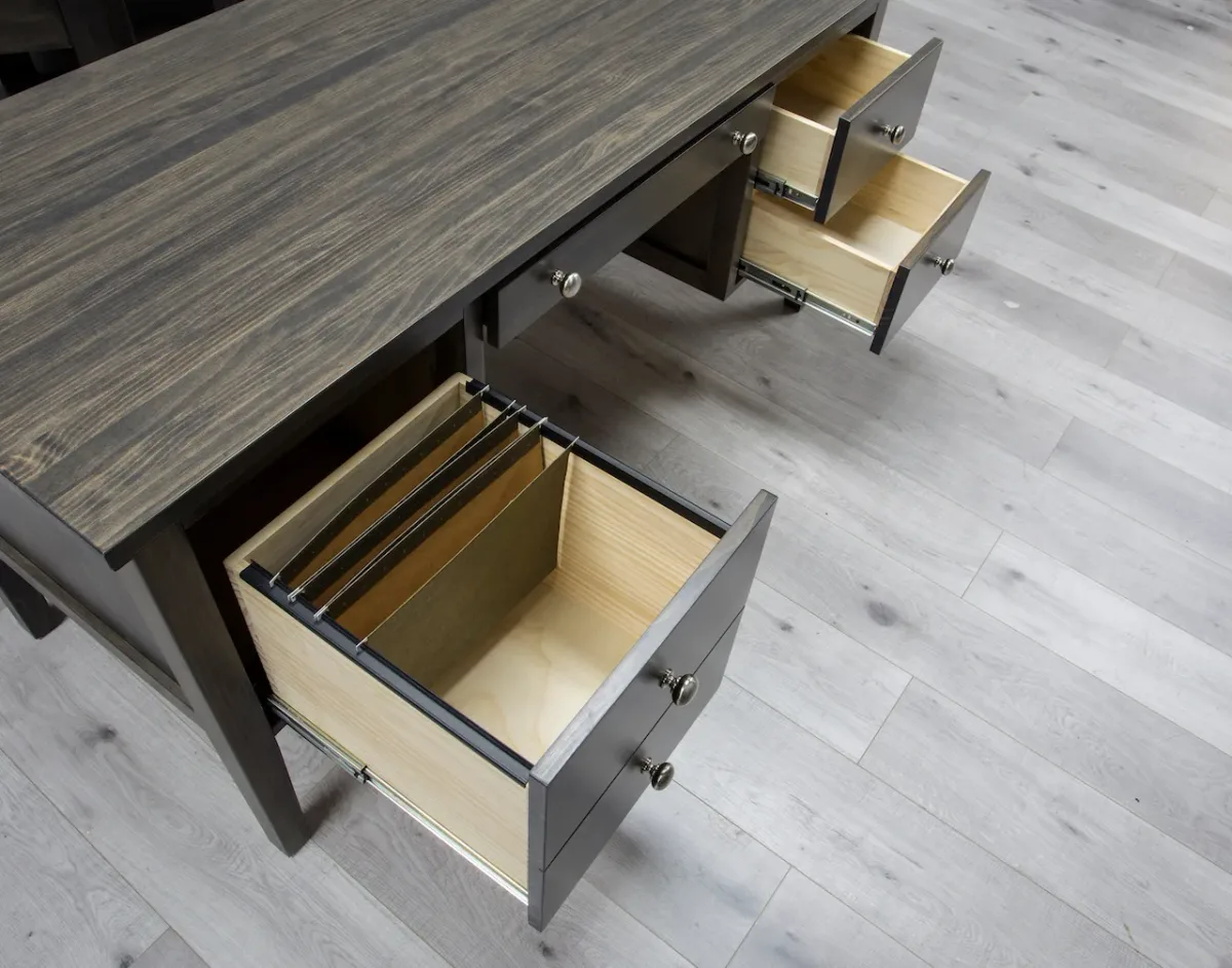 6700-OFS-DSK-62 Open Drawer Profile Side