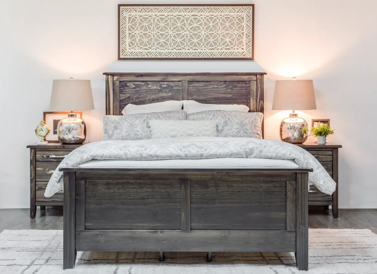 scarlett wooden bed