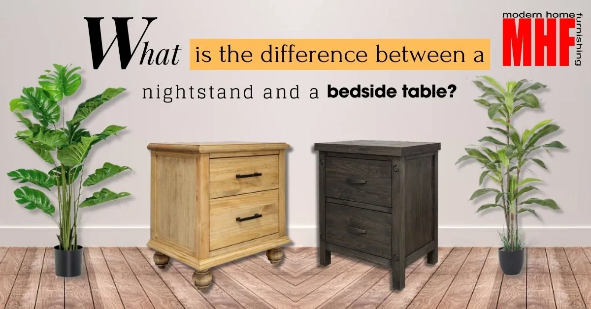 Nightstand vs Bedside Table Decoding the Difference