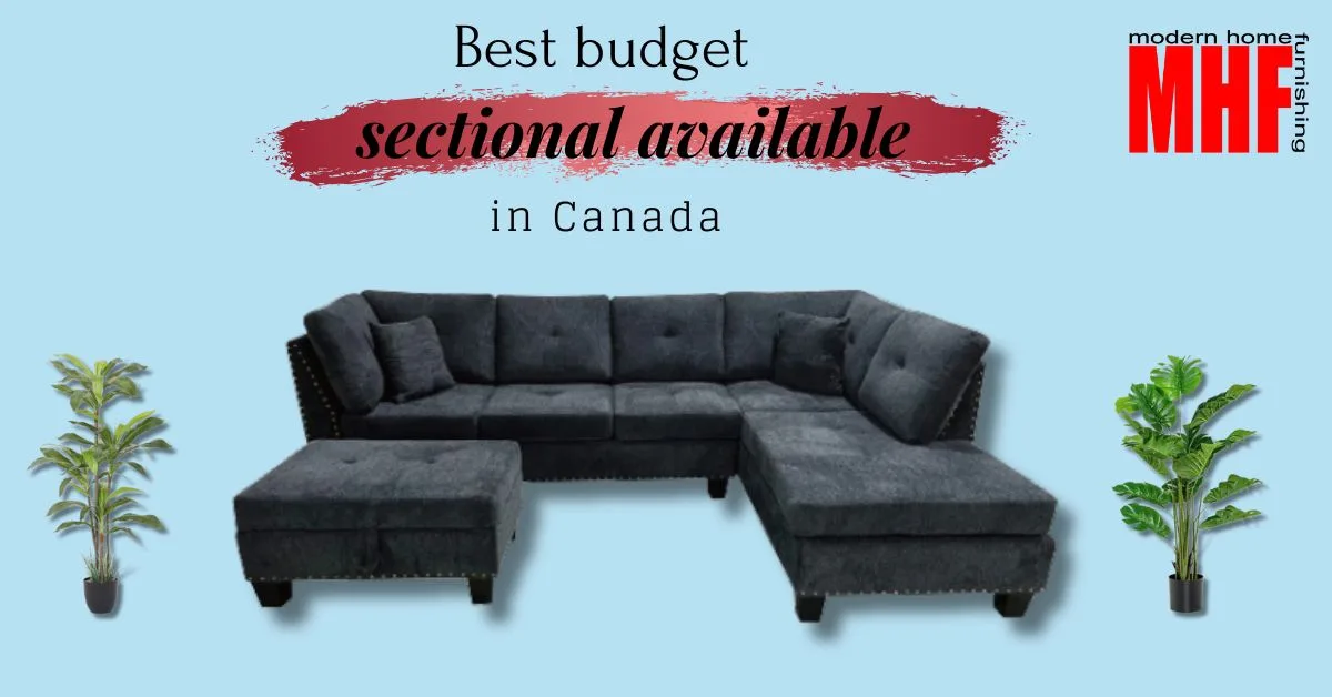 Best budget sectional available in Canada