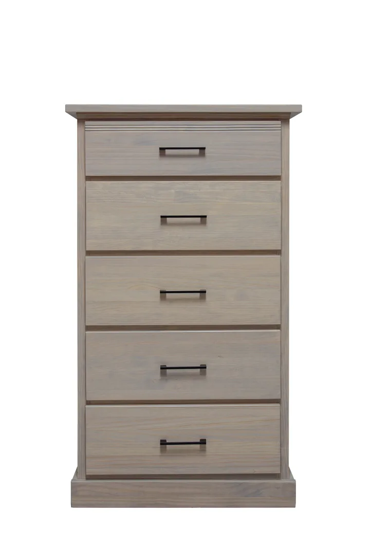 Solid pine six drawer chest by mako wood