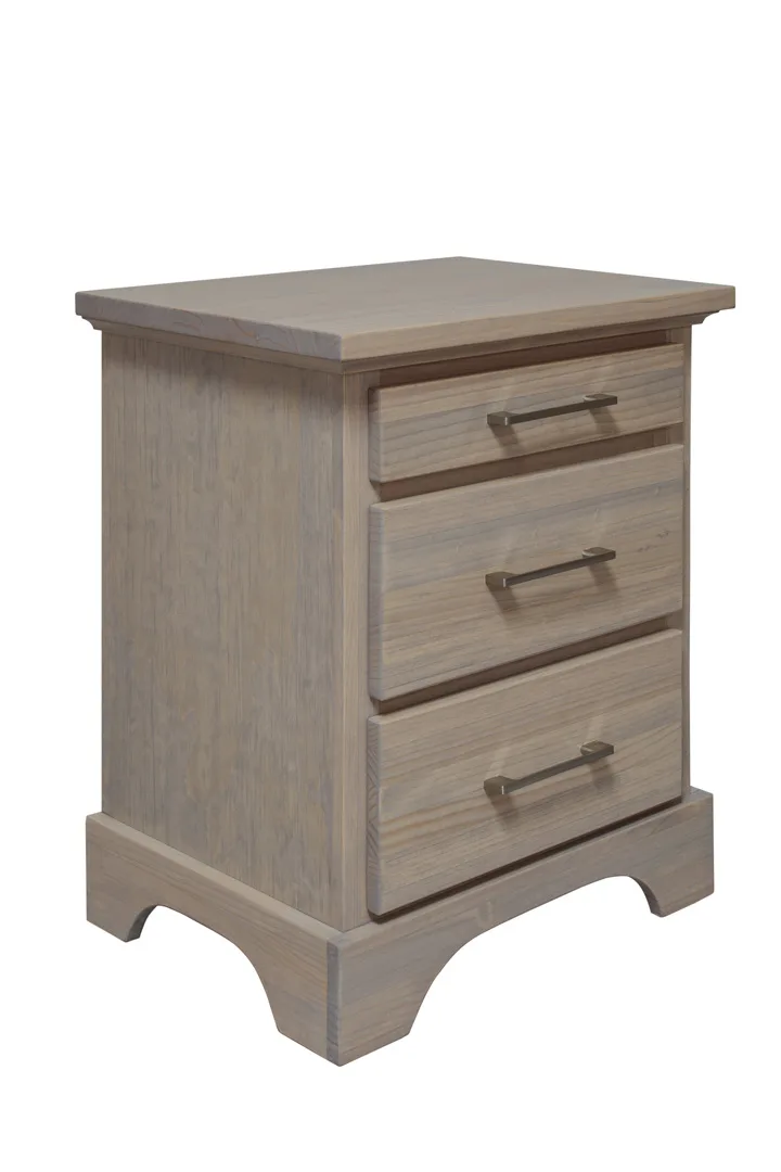 Soldi wood Nova two and an half drawer night table
