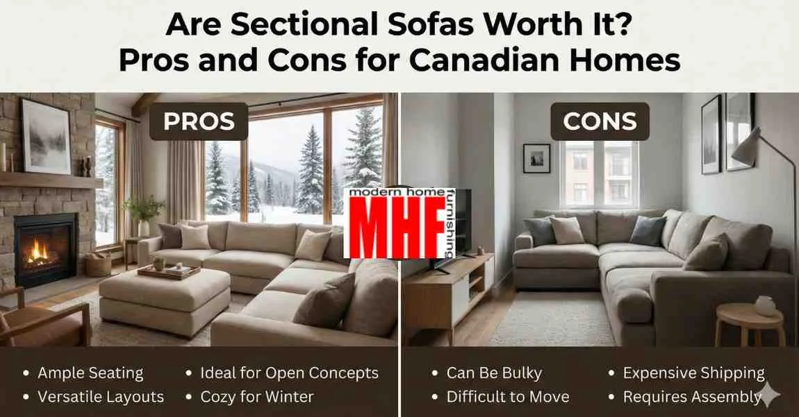 Are Sectional Sofas Worth It Pros and Cons for Canadian Homes