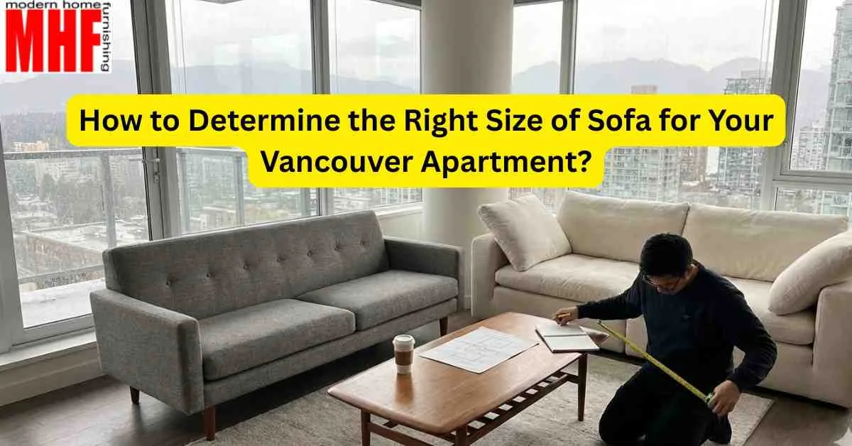 How to Determine the Right Size of Sofa for Your Vancouver Apartment