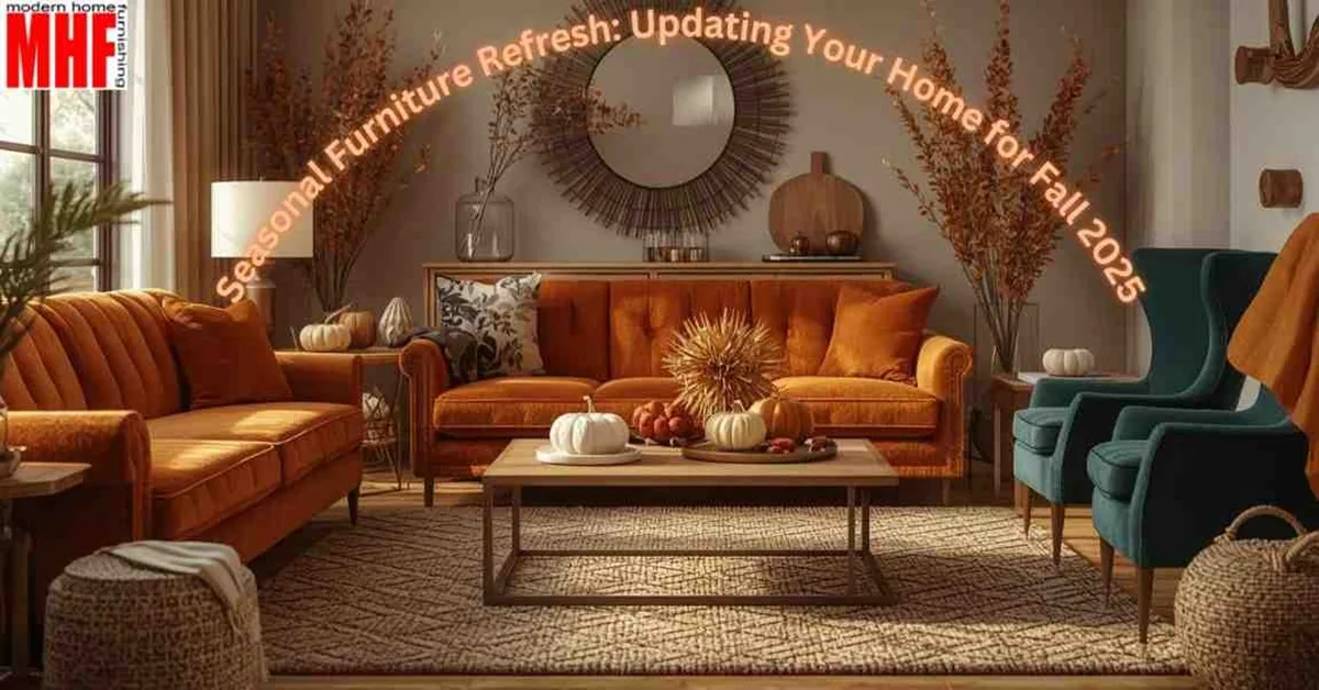 Seasonal Furniture Refresh Updating Your Home for Fall 2025