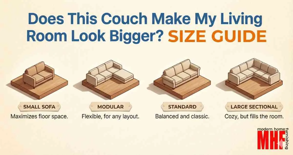 Does This Couch Make My Living Room Look Bigger Furniture Size Guide