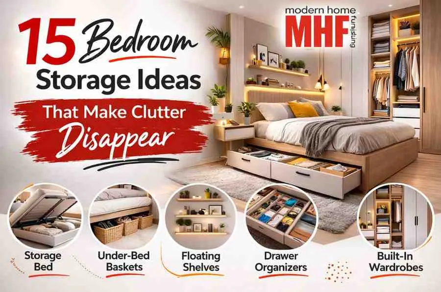 5 Bedroom Storage Ideas That Make Clutter Disappear