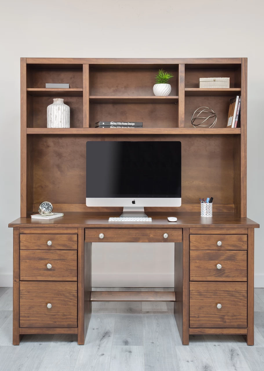 Erica Desk 62 Wide with Hutch