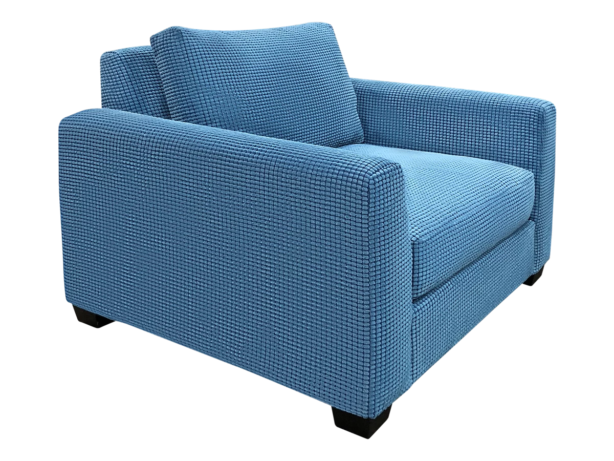 Oneil Chair and a Half (Feather wrap Seat, Back, and Toss) - Image 3