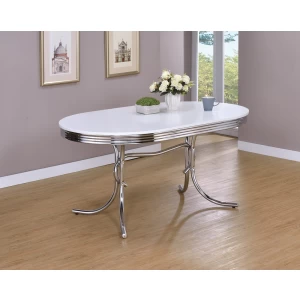 Retro Oval Dining Table