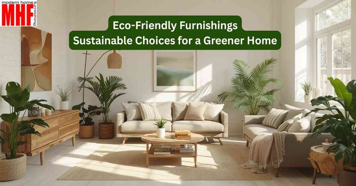 Read more about the article Eco-Friendly Furnishings: Sustainable Choices for a Greener Home