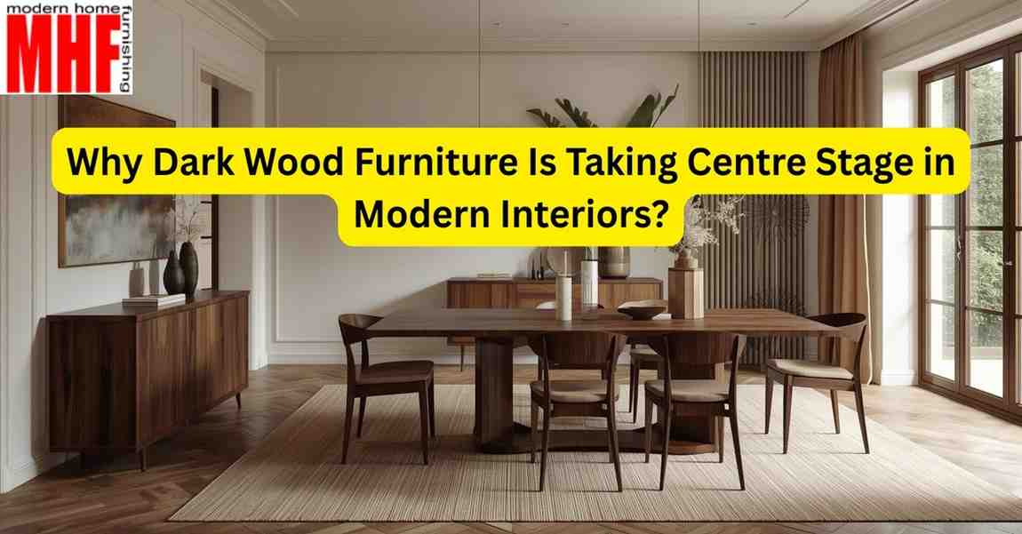 Read more about the article Why Dark Wood Furniture Is Taking Centre Stage in Modern Interiors?