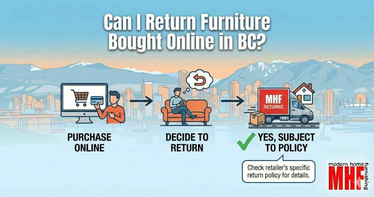 Read more about the article Can I Return Furniture Bought Online in BC?