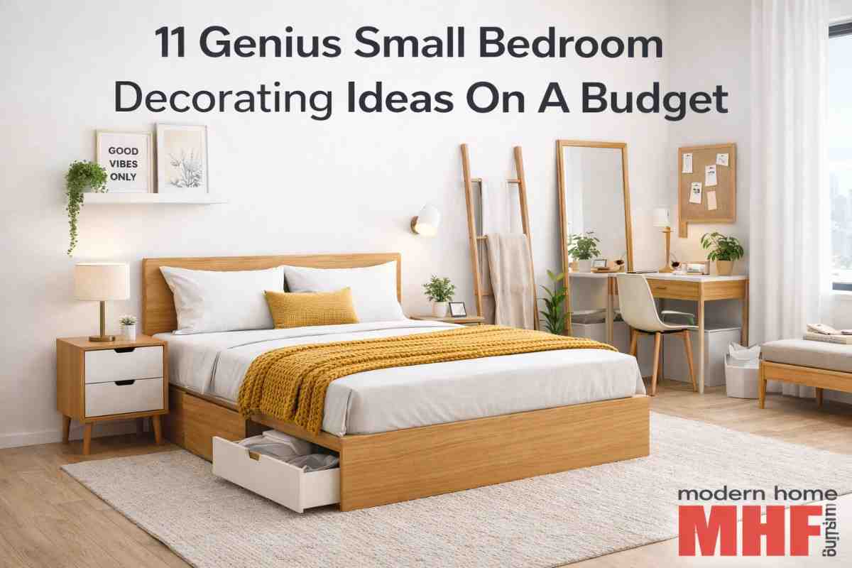 Read more about the article 11 Genius Small Bedroom Decorating Ideas On A Budget