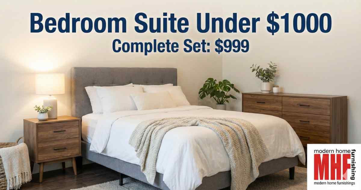 You are currently viewing Bedroom Suite Under $1000: Affordable Style Without Compromise