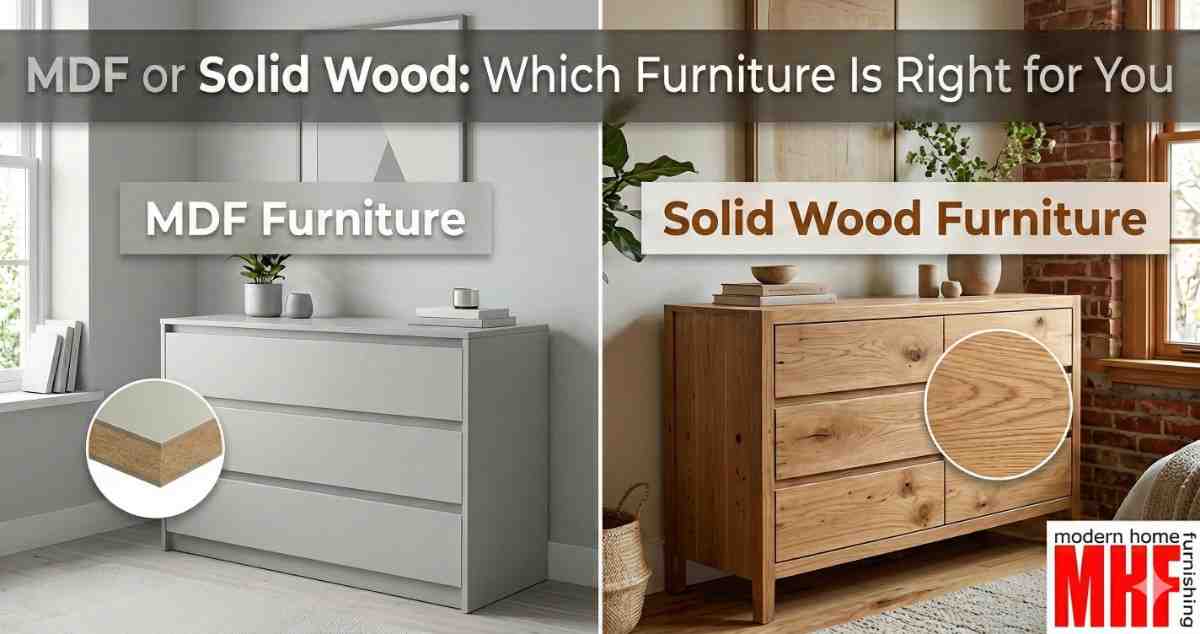 Read more about the article MDF or Solid Wood: Which Furniture Is Right for You