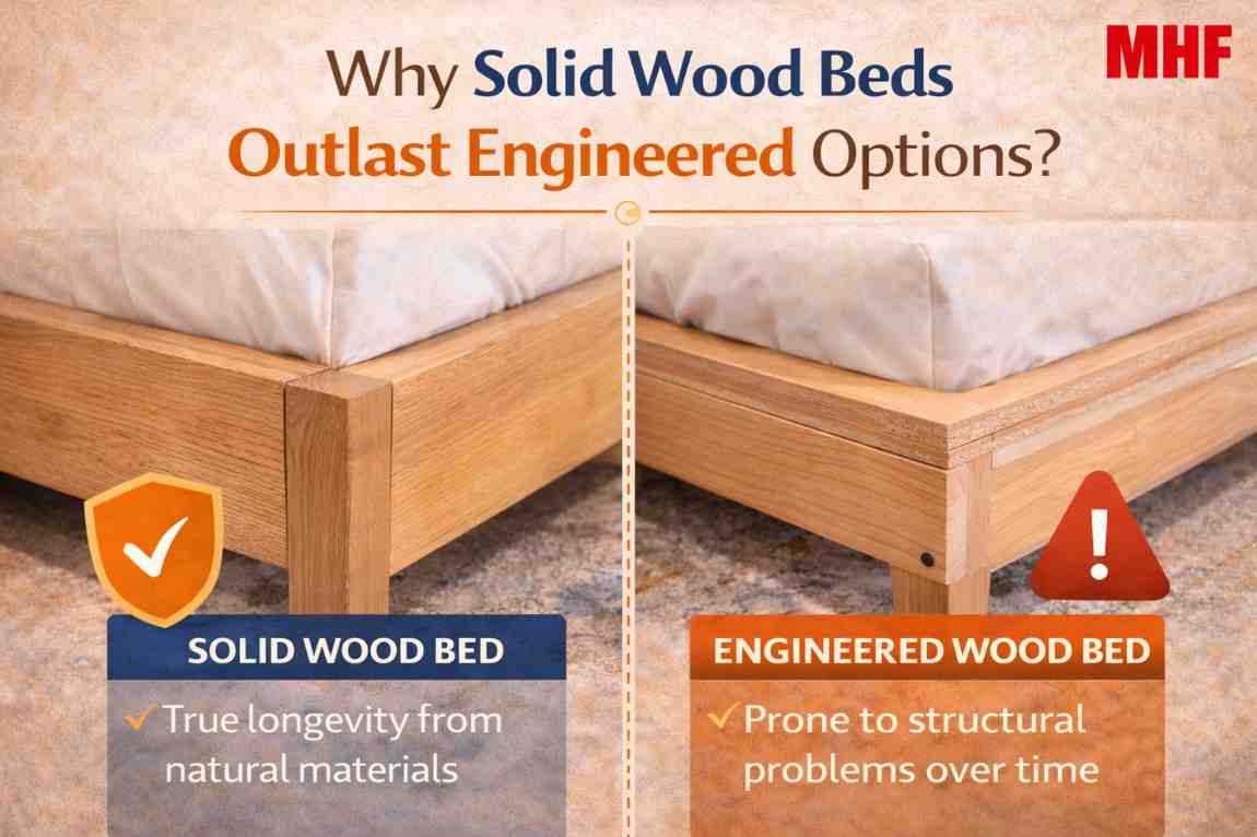 Read more about the article Why Solid Wood Beds Outlast Engineered Options?