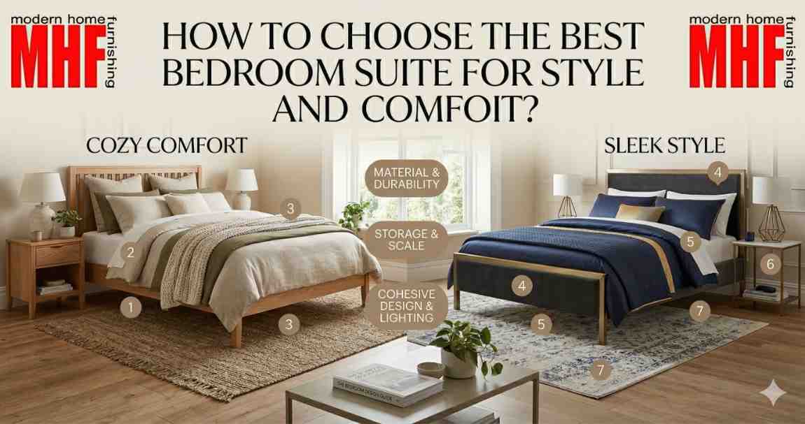 Read more about the article How to Choose the Best Bedroom Suite for Style and Comfort?