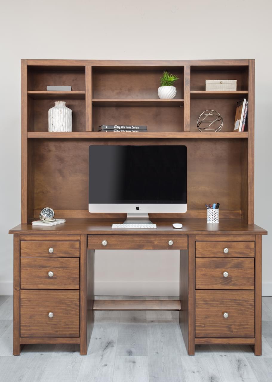 Erica Desk 62 Wide with Hutch