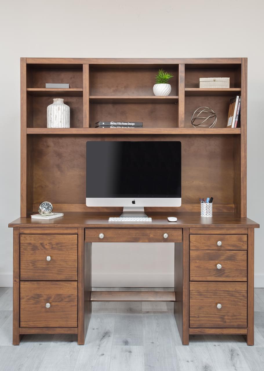 Erica Desk 62 Wide with Hutch