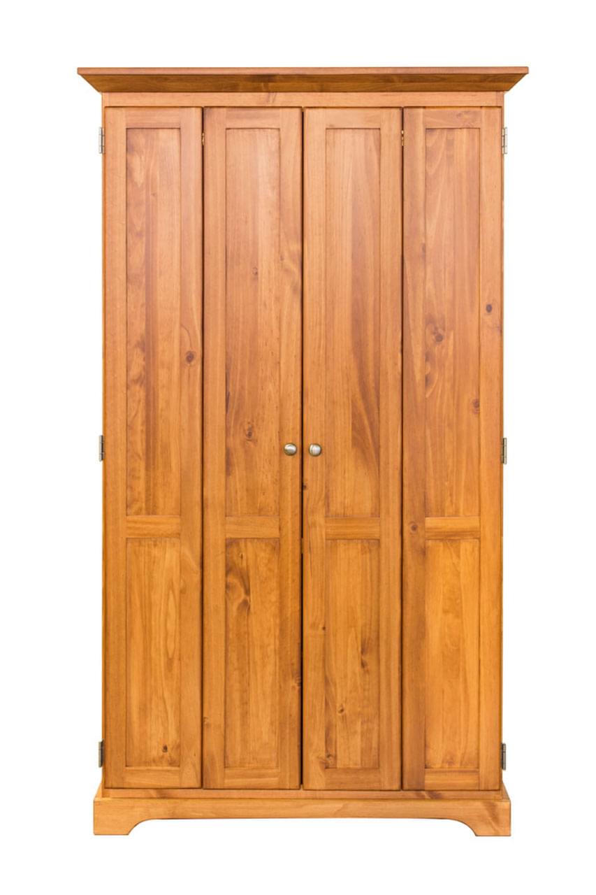 Polo Bifold Closet Armoire