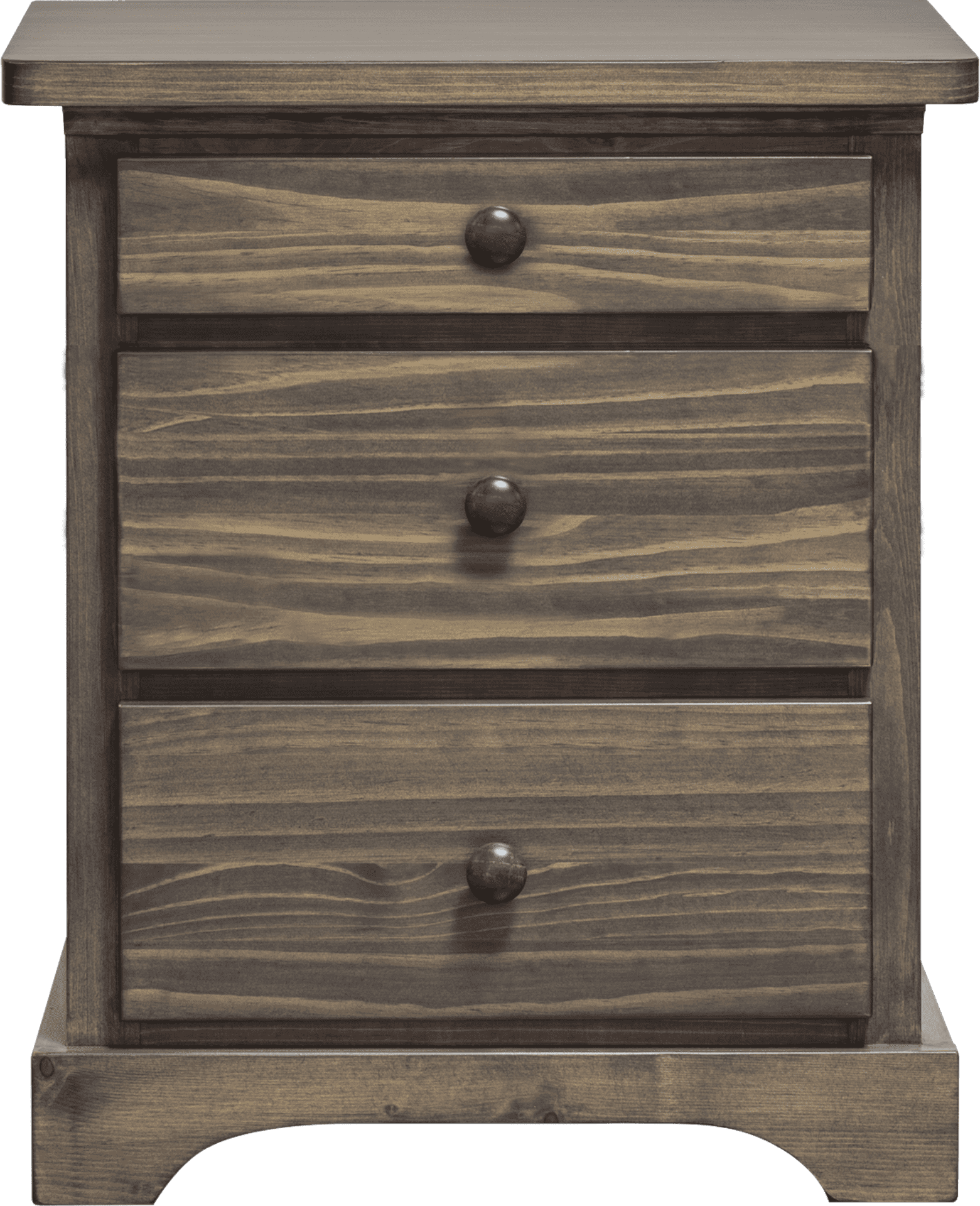 Polo 2 and 1/2 Drawers Nightstand