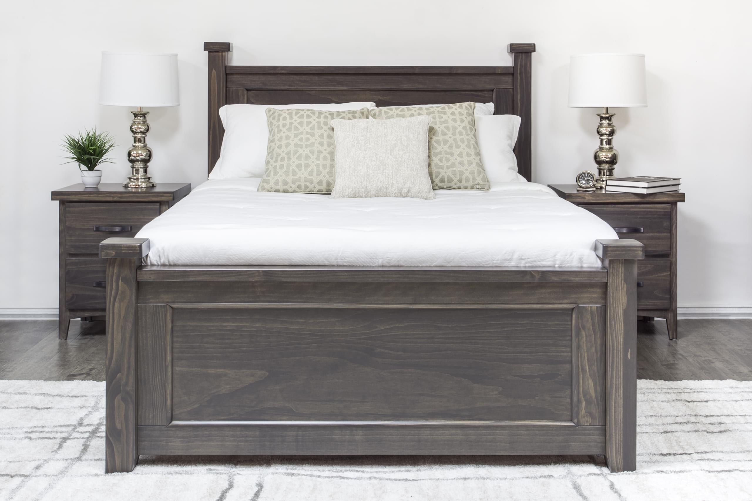 Natalie Storage bed Mako,4600 by Mako, Solid wood storage bed