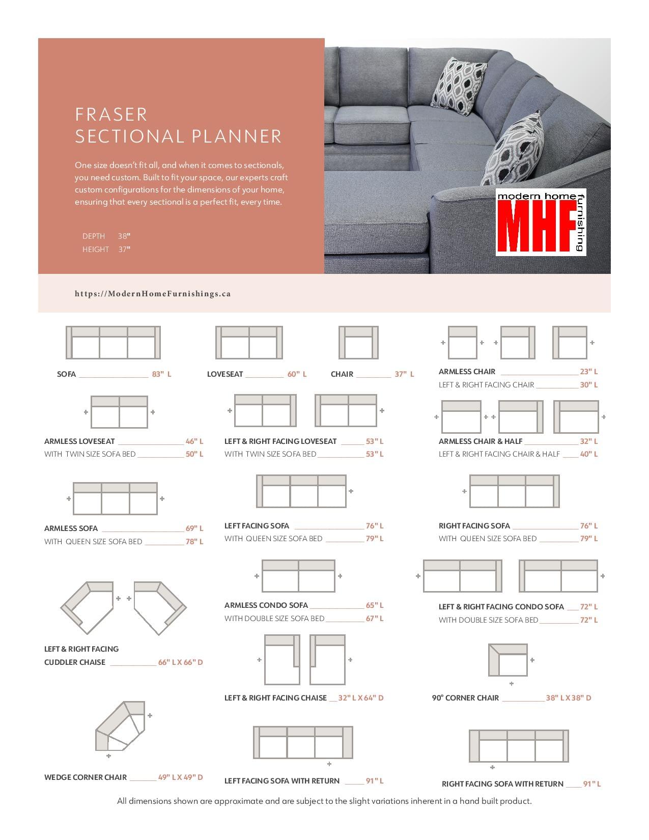 Fraser 4 PCs Sectional - Image 5