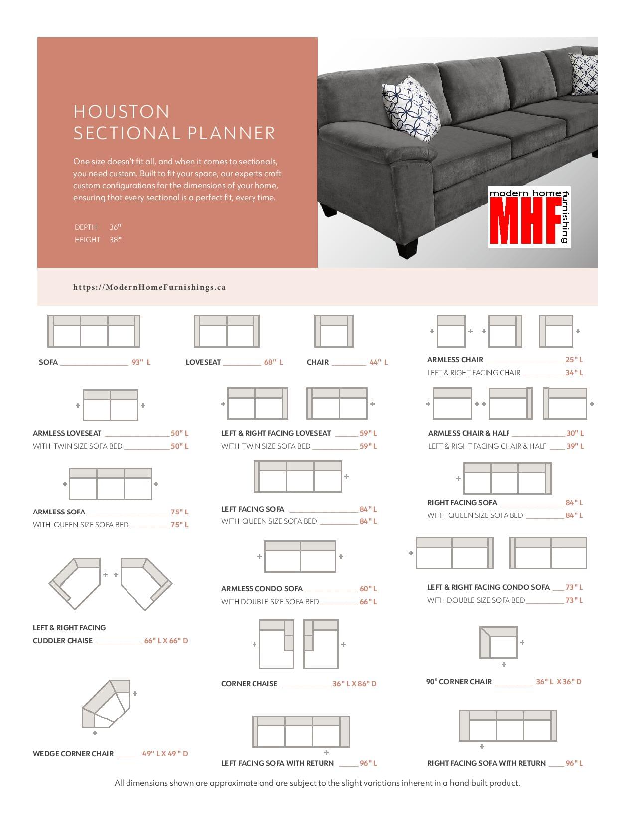 Houston 2 PCs Sectional - Image 3
