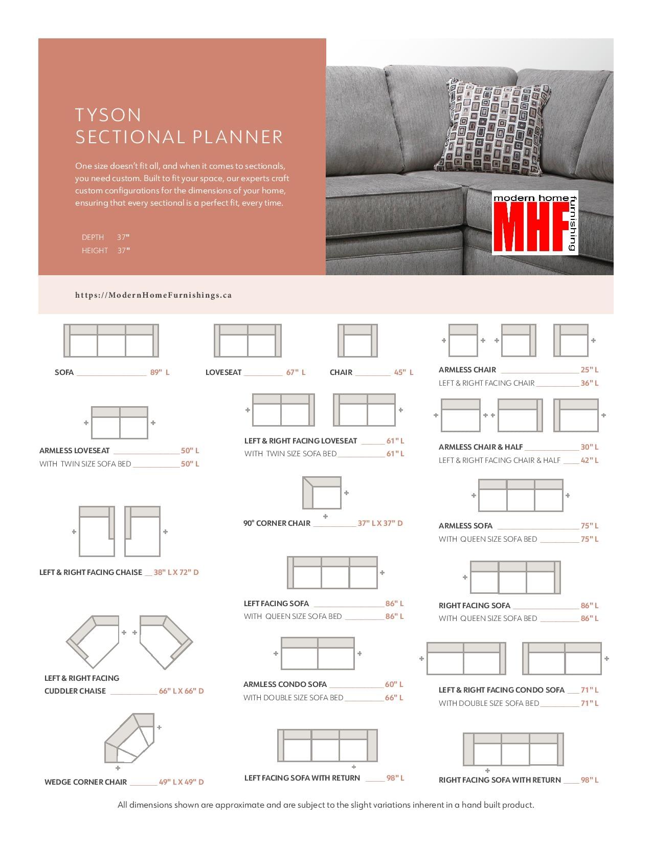 Tyson 4 PCs Sectional - Image 4