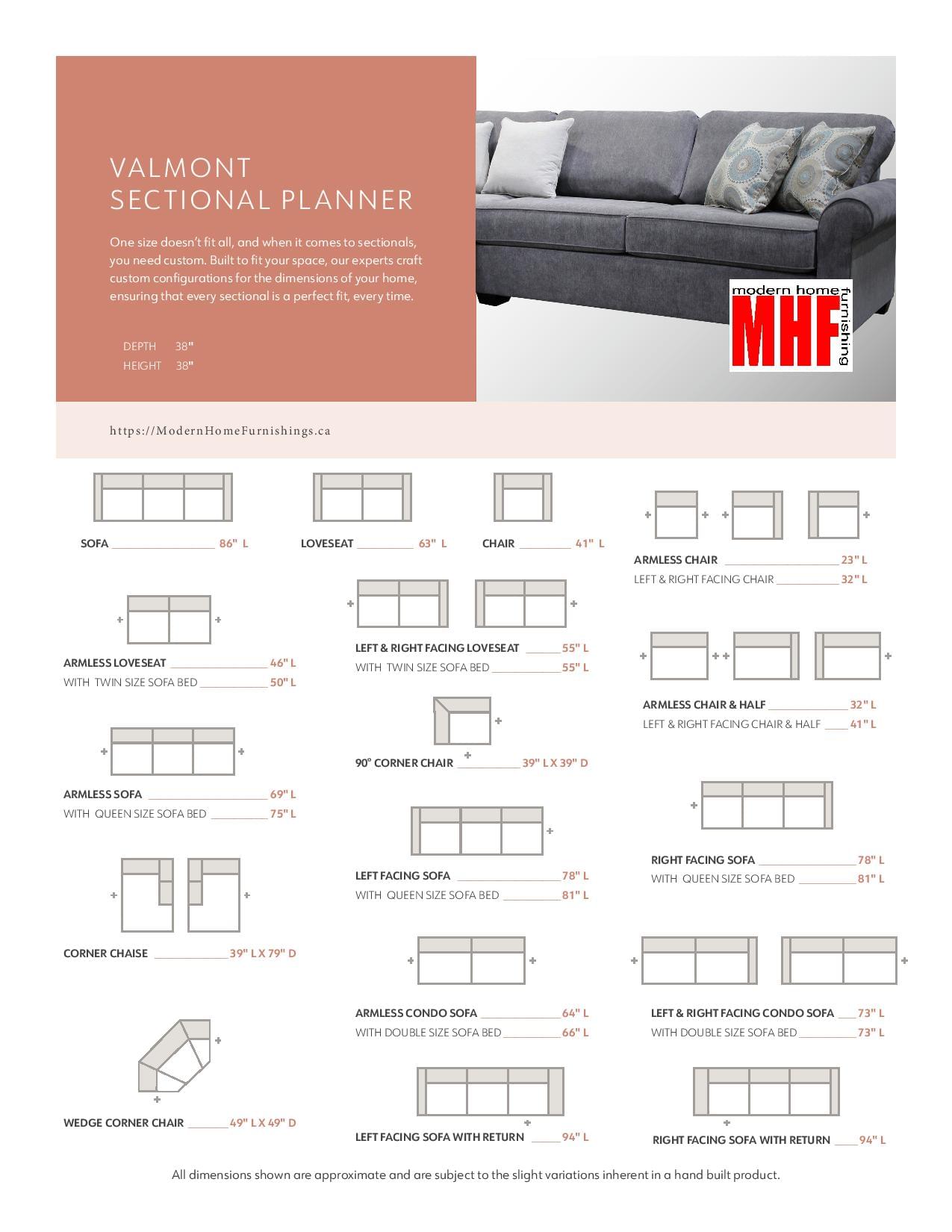 Valmont 2 PCs Sectional - Image 3