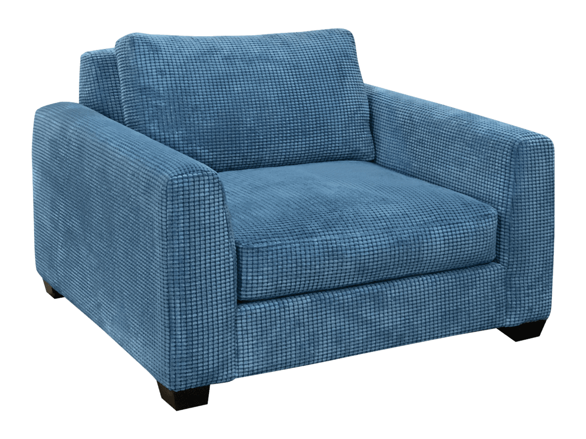 Oneil Chair and a Half (Feather wrap Seat, Back, and Toss) - Image 2