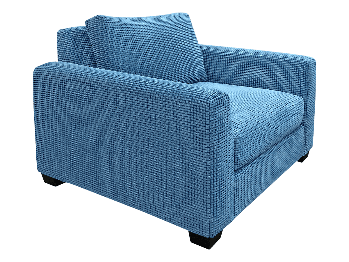 Oneil Chair and a Half (Feather wrap Seat, Back, and Toss) - Image 3