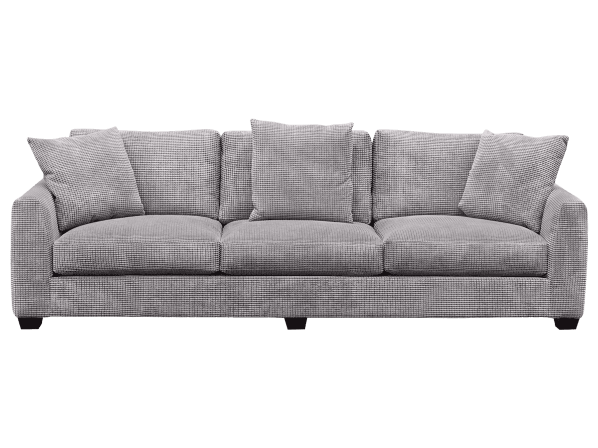 Oneil Sofa (Feather wrap Seat, Back, and Toss)