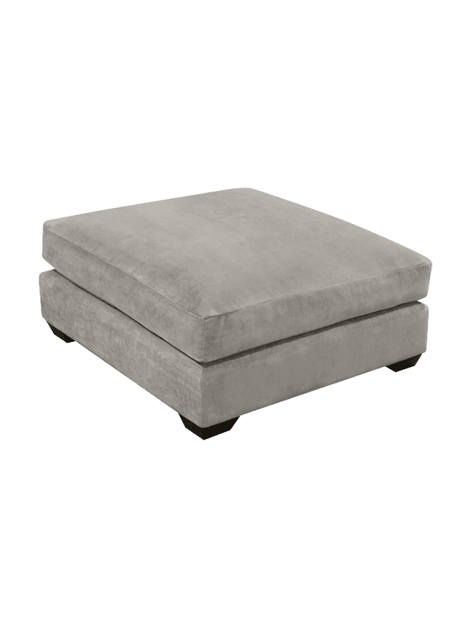 Square Modular Ottoman (Feather Wrap) - Image 2