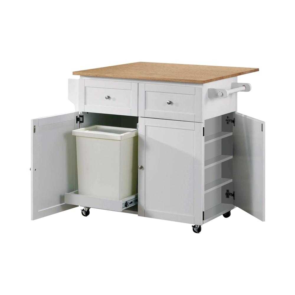 3-Door Kitchen Cart - Image 2