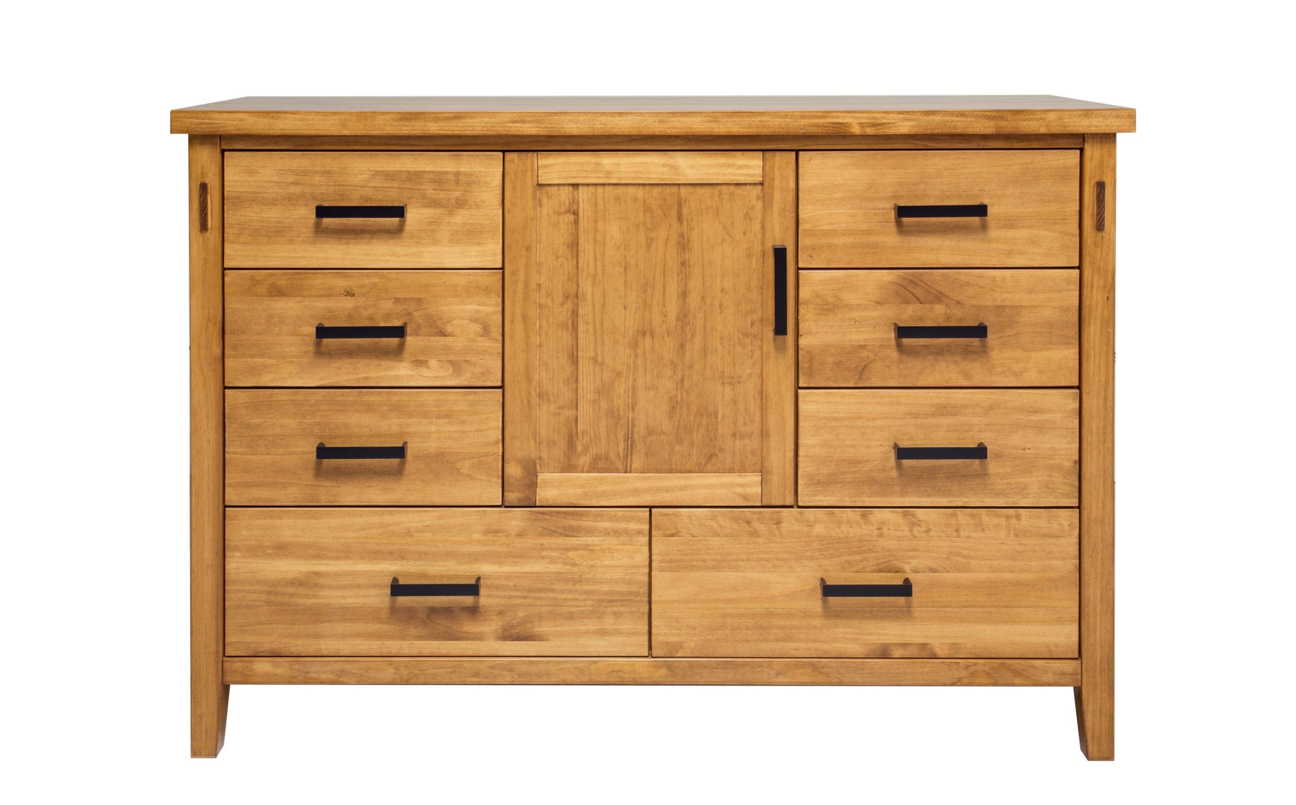 Hudson Dresser by Mako, jetty dresser by Mako, Brooklyn dresser by Mako, Solid Wood 8drawer and 1 door dresser, Wooden Dresser