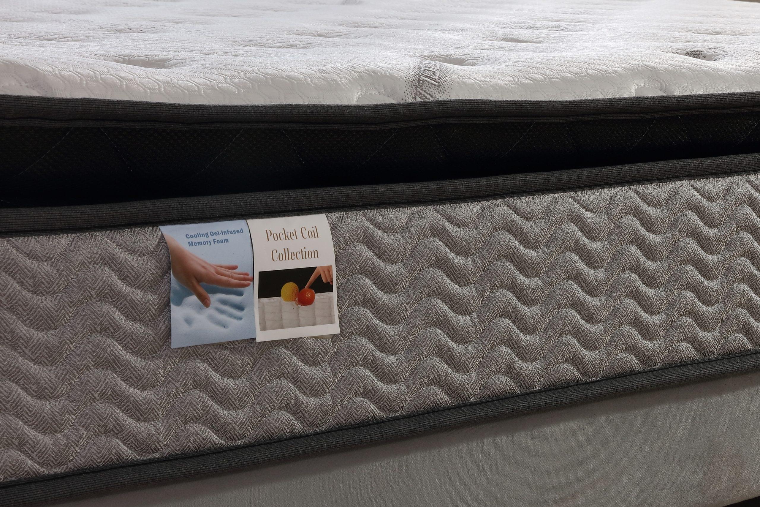 Hybrid Pocket Coil Plush Mattress - Image 9