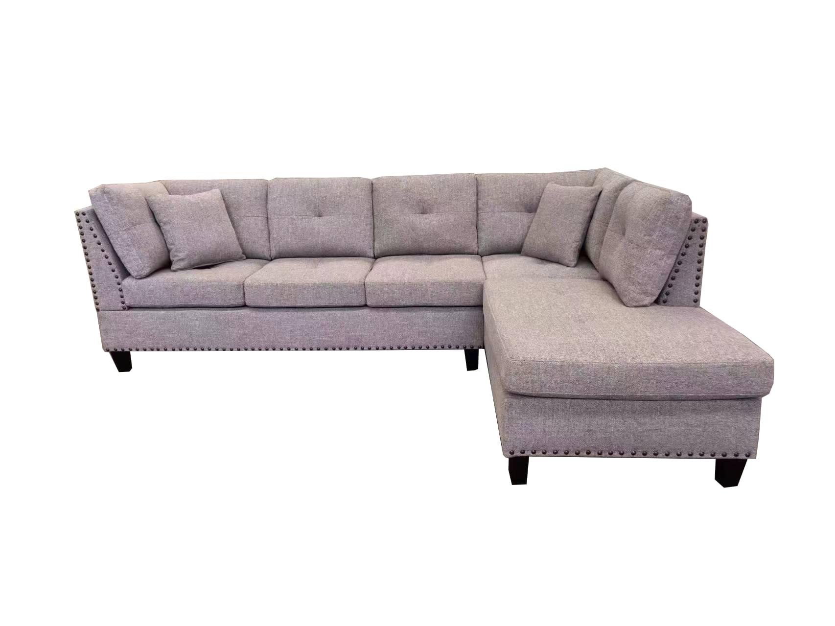 Vancity Two Piece Sectional and an Ottoman