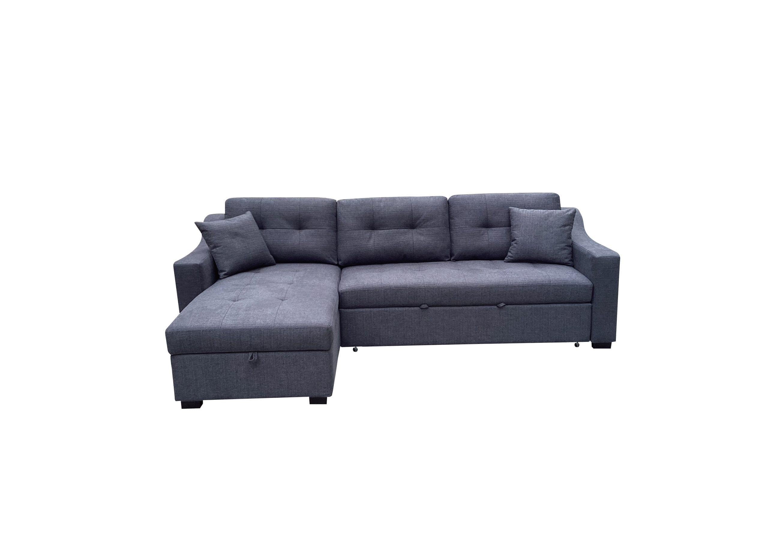 Sophia Two Piece Convertible Sectional with Bed - Image 6