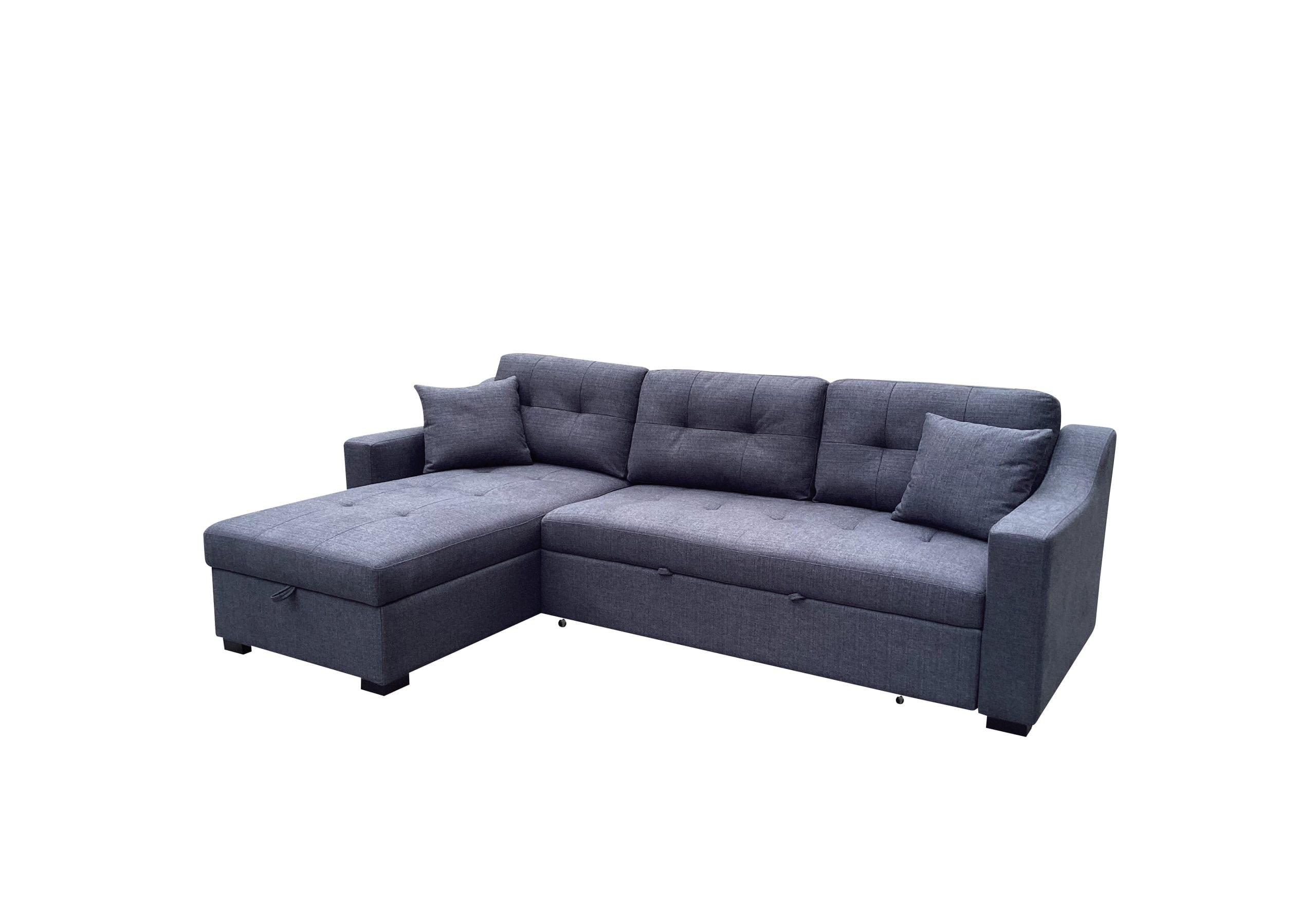 Sophia Two Piece Convertible Sectional with Bed - Image 5