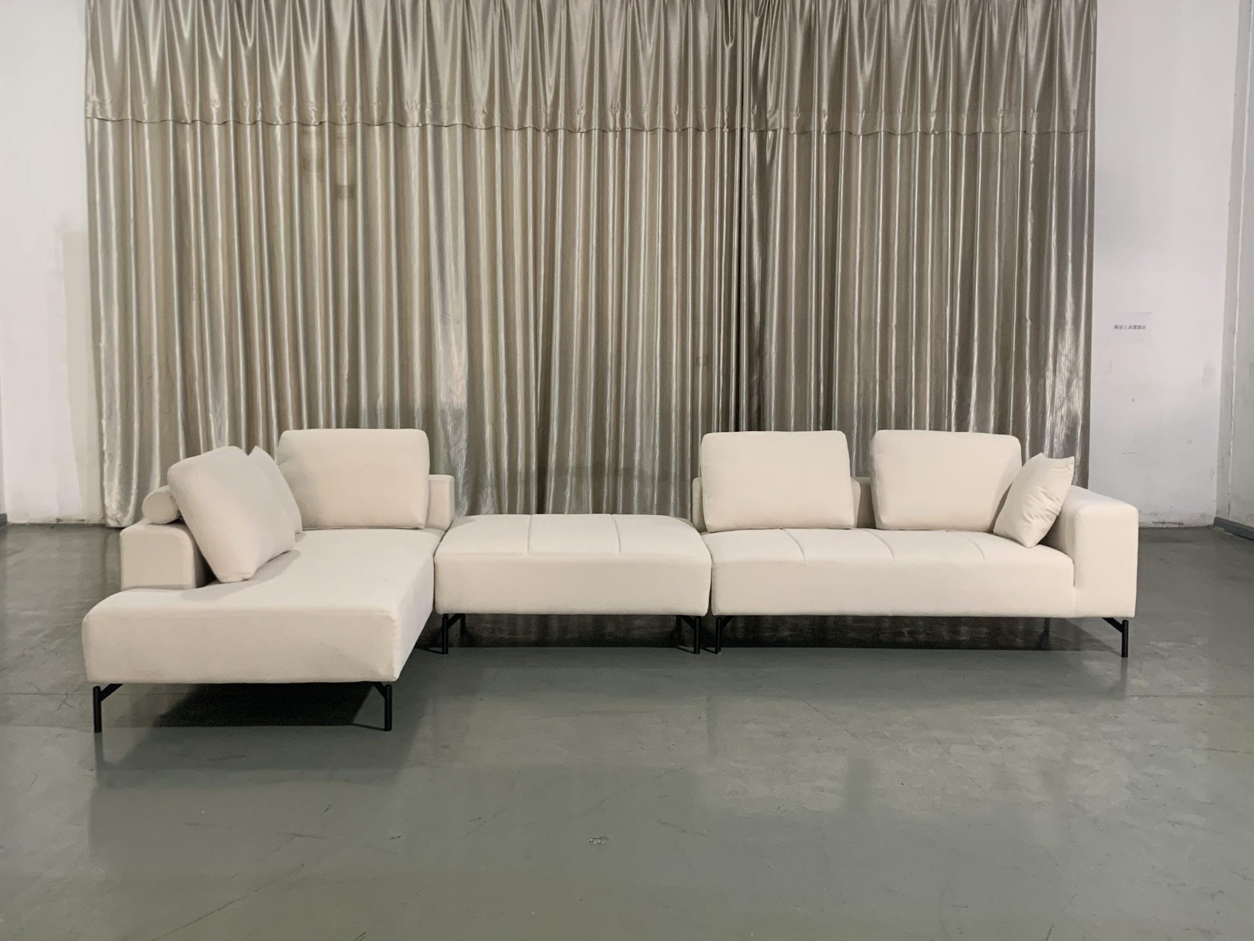 Block Three Piece Sectional