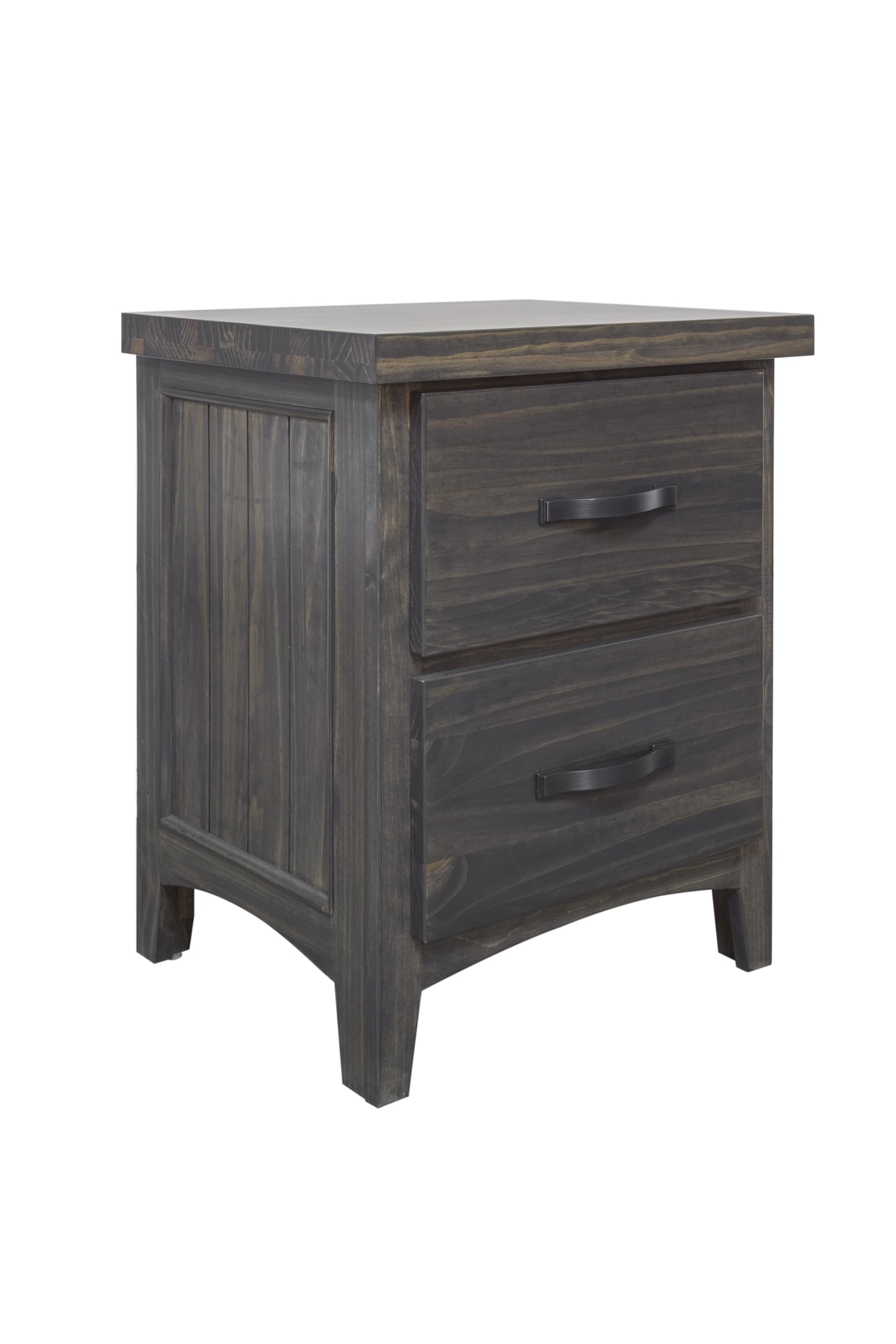 Natalie 2 drawer Night stand by Mako, Wooden Night stand by Mako, Bed Side Table,2 Drawer Night stand,4600-60-2D, Mako night stand